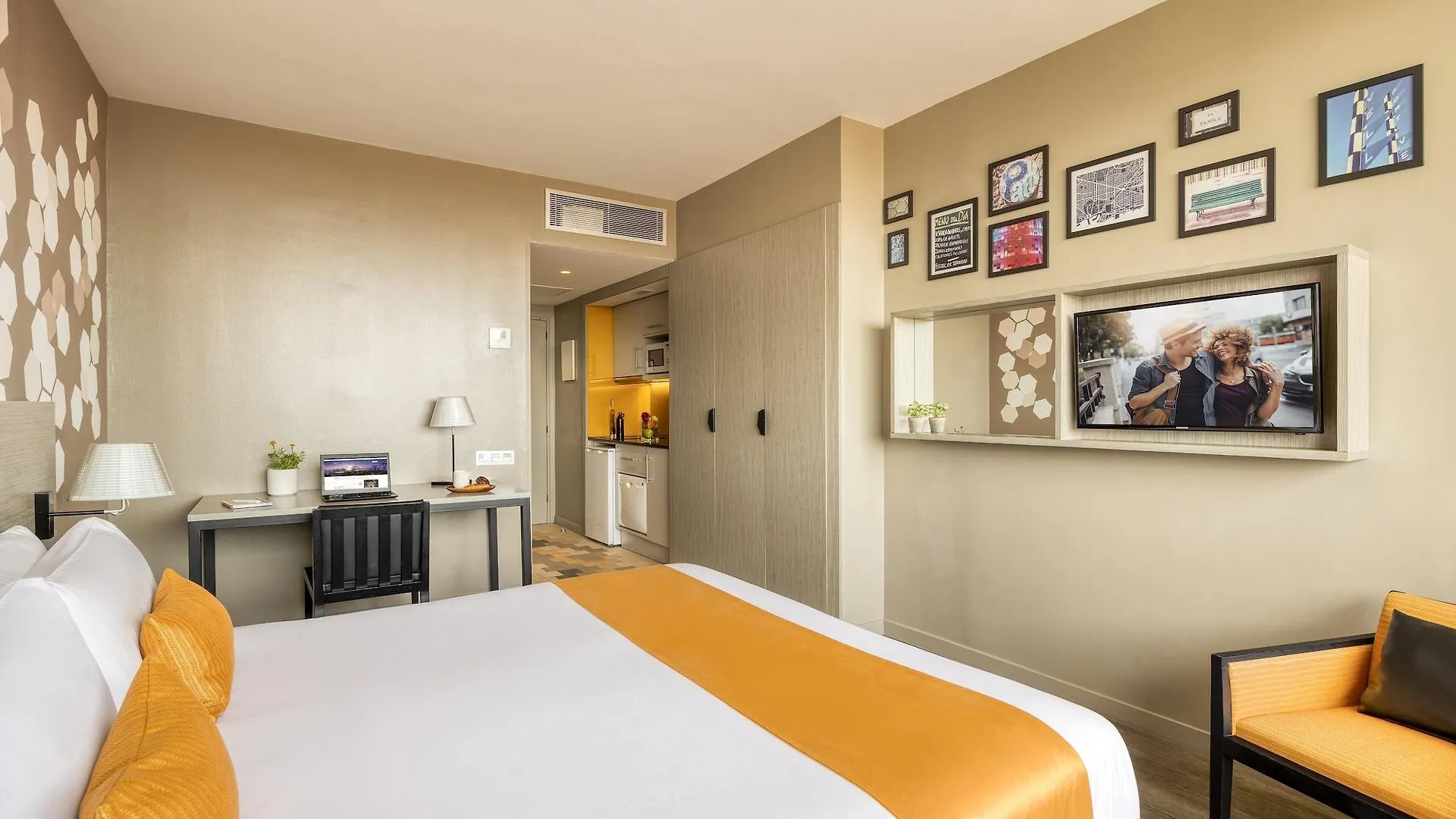 Citadines Ramblas Barselona Apart Otel